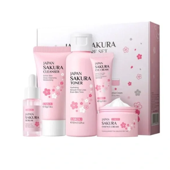 NWT Premium Japan Sakura Skincare Set - Picture 9 of 16